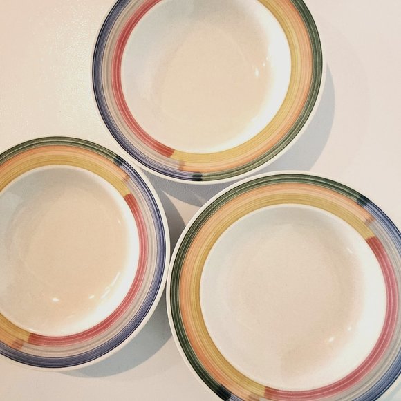 3 Mikasa Southwest Sunset Soup or Pasta Bowls - Picture 3 of 5